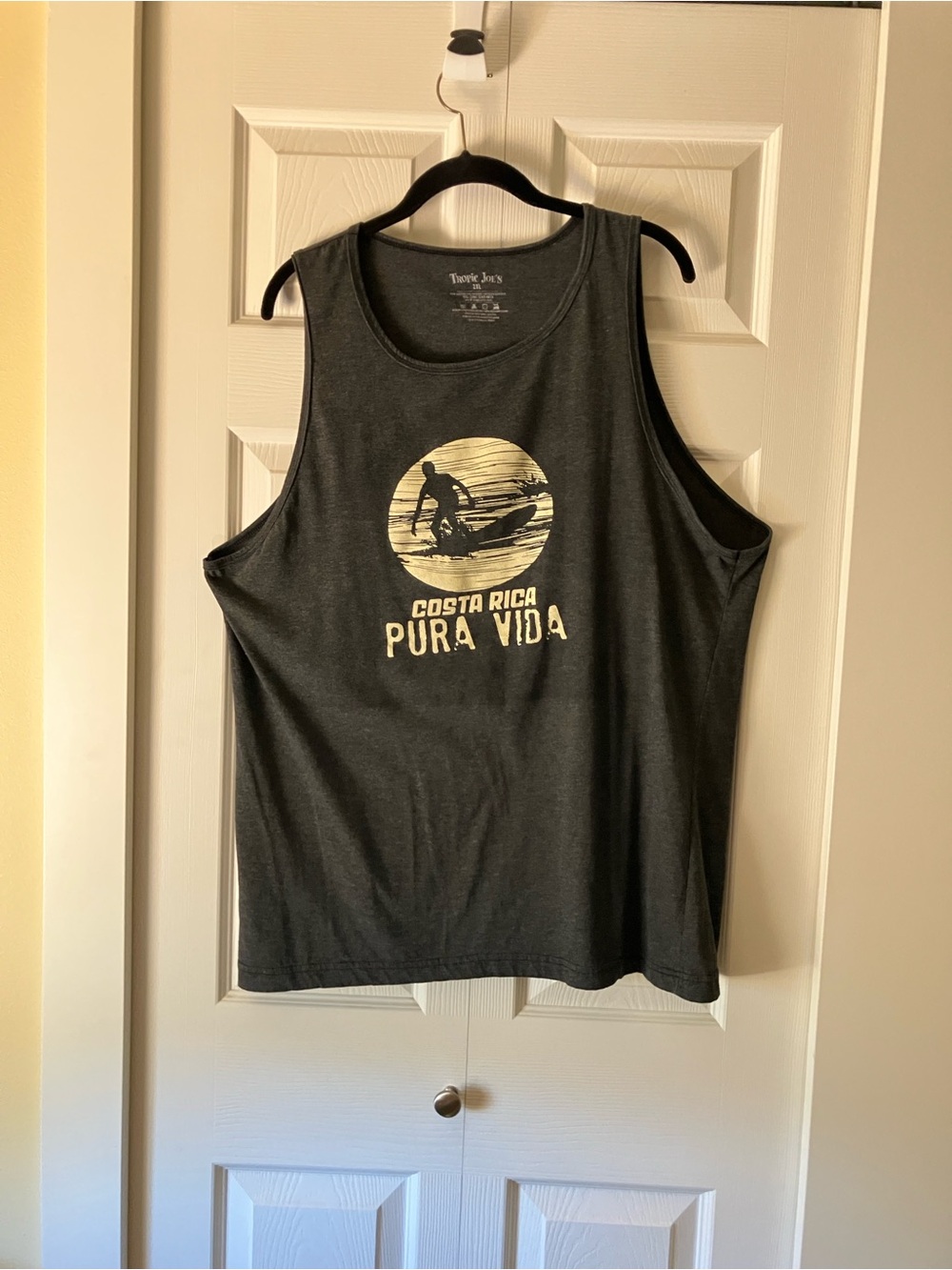 Tropic Joe's Heather Gray Tee - 2XL